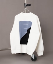 カラーパネルプルオーバー