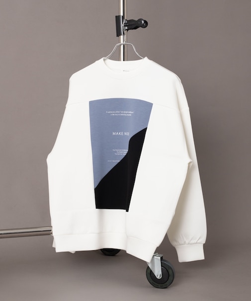 カラーパネルプルオーバー