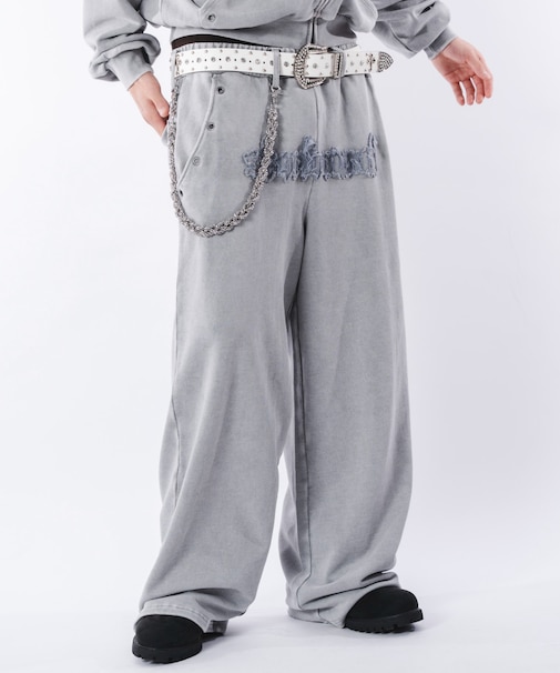 ブリーチハトメスウェットパンツ