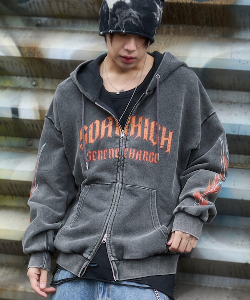 ブリーチグラフィックZIPパーカー