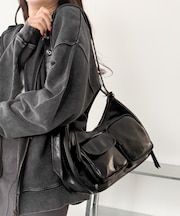 立体ポケットハトメベルトバッグ