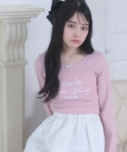 リボン付き刺?リブロンT