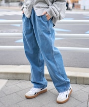 ユルフィットデニムイージーパンツ