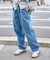 ユルフィットデニムイージーパンツ