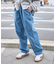 ユルフィットデニムイージーパンツ