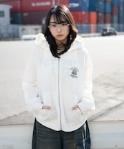 ワッフルZIPパーカー