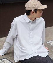 クロップドブロードシャツ