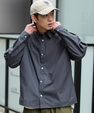 クロップドブロードシャツ