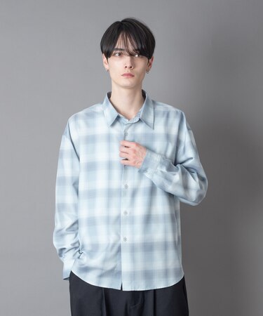 パターンルーズシャツ(LS)