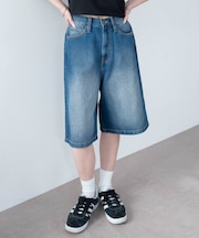 デニムハーフパンツ