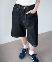 デニムハーフパンツ