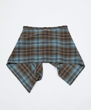 イレヘムチェックラップスカート