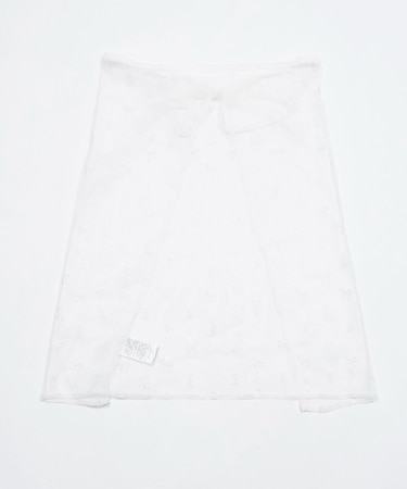 リボンレースラップスカート