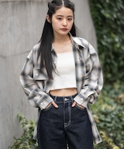 オンブレチェックシャツ(LS)