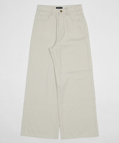 ウォッシュドワイドパンツ