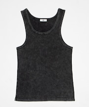 コットンリブタンクトップ