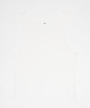 コットンリブタンクトップ