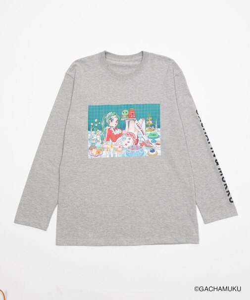 ガチャピン・ムック×WEGOコラボイラストロンT