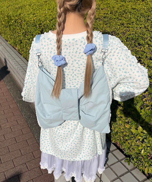 3WAYリボンパファーバッグ