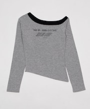 room404バイカラーロンT