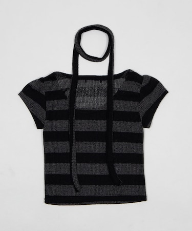 チョーカーツキボーダートップ