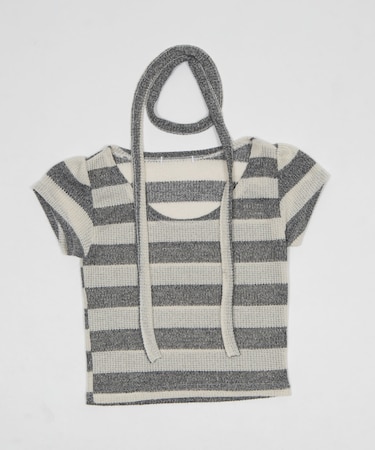 チョーカーツキボーダートップ