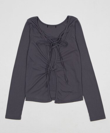 センターホールレイヤードトップ