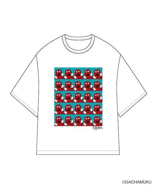 ガチャピンムック×WEGOコラボフォトTシャツ