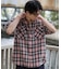 オンブレチェックシャツ（SS）