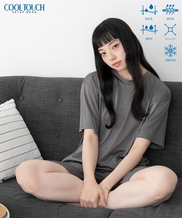 接触冷感セットアップウェア