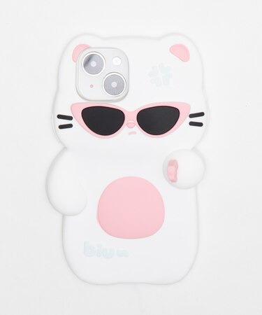 ハンターcatiphoneケース（ホワイト）