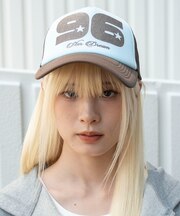 ナンバリングロゴメッシュキャップ