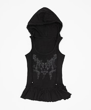グラッフィックヘムフーディーキャミ