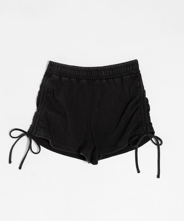 サイドドロストスウェットショートパンツ