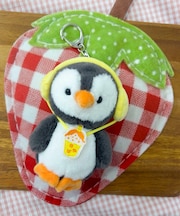 るんるんペンギンぬいぐるみキーホルダー