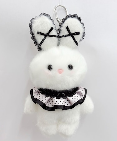 プリプリうさちゃんぬいぐるみキーホルダー