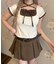 チェックレイヤードチョーカーT