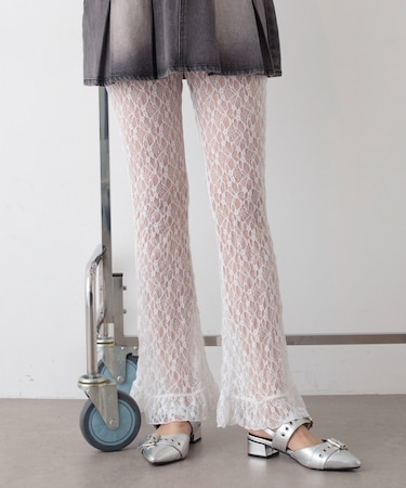 レースフリルパンツ