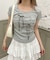 メッセージリボンTシャツ
