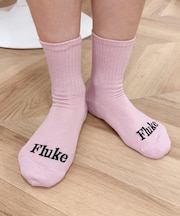 Flukeロゴリブソックス