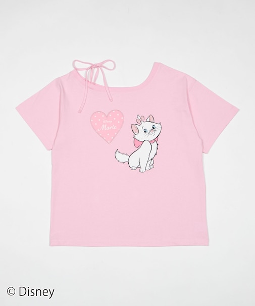 【Disney】2WAYワンショルビッグT