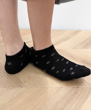 ミニスター総柄ショートソックス
