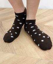 ミニスター総柄ショートソックス