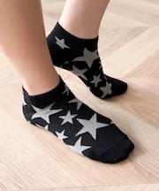 ランダムスター総柄ショートソックス