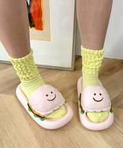 ニコニコハンバーガールームシューズ