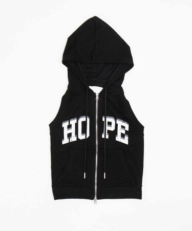 HOPEノースリジップパーカー