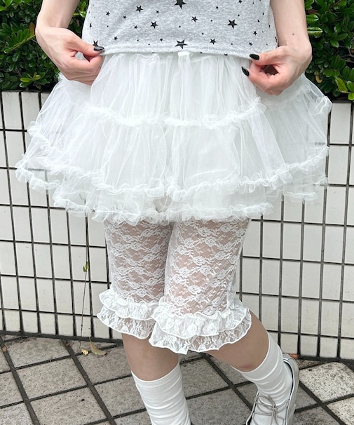アソートフリルカプリパンツ