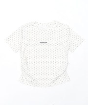 ドットサイドギャザーT