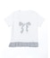 フリルヘムパッチワークTシャツ