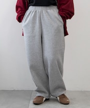 ライトスウェットワイドパンツ(丈短め)